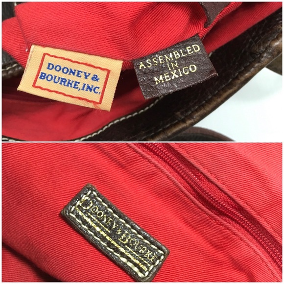 Dooney & Bourke | VNTG Brown Leather Tote Bag - Picture 7 of 8